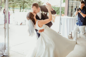 wedding kiss