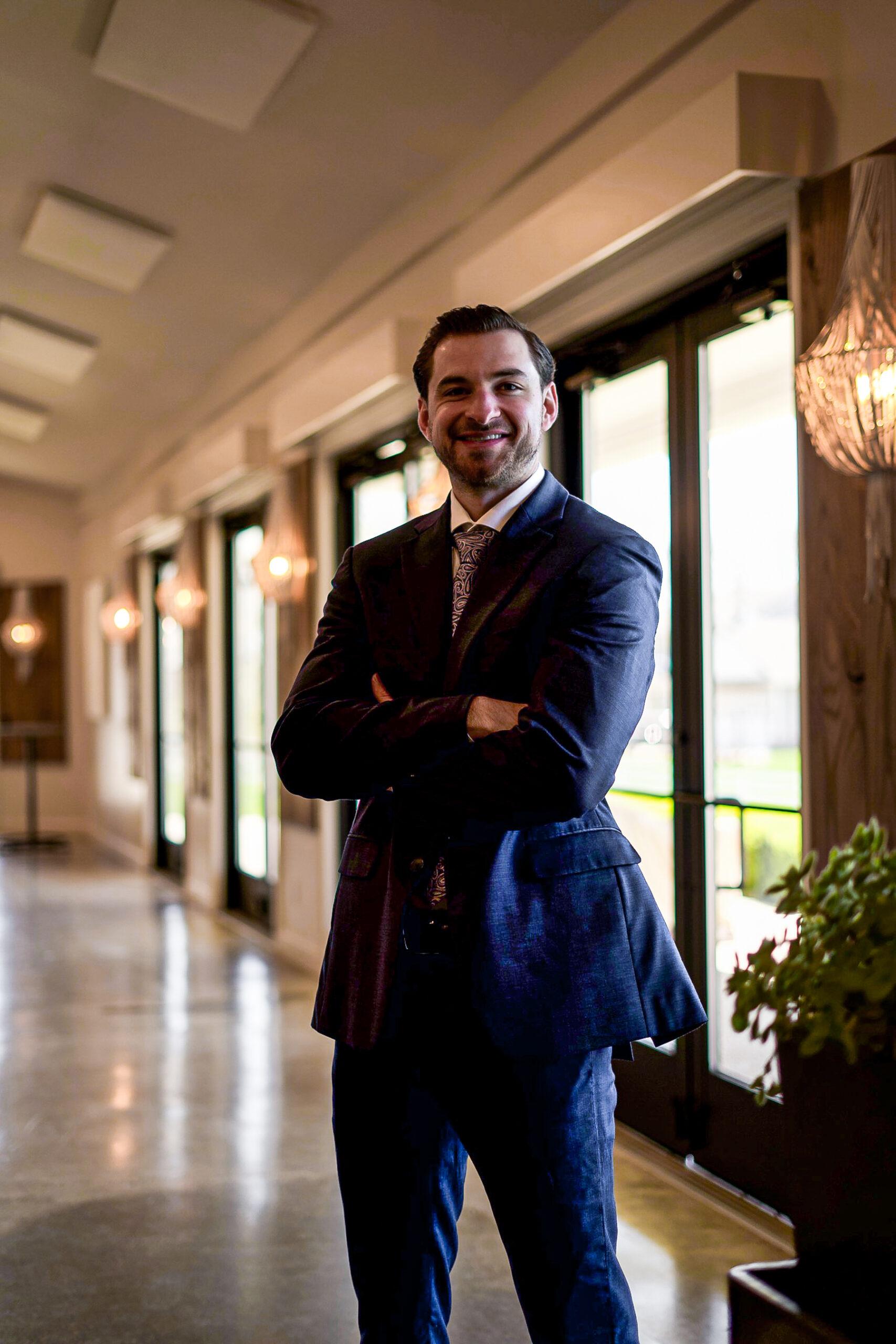 Adam, owner and wedding DJ at Chime Entertainment